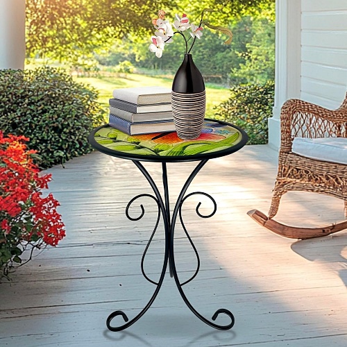 Butterfly painted furniture