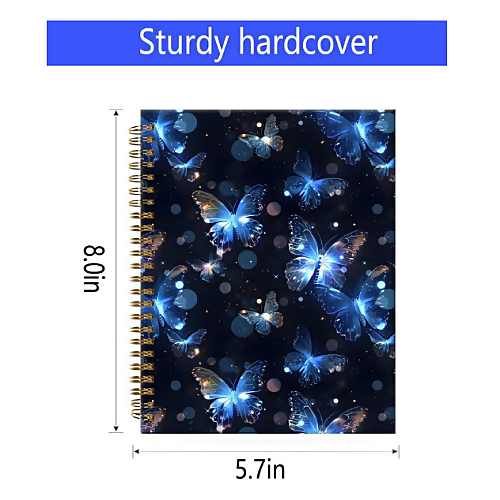 Butterfly notebook cover design