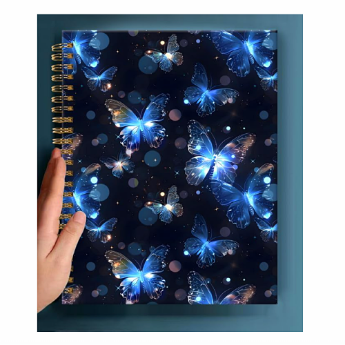 Butterfly notebook cover design