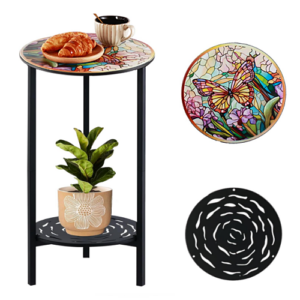 Butterfly patio furniture table st...