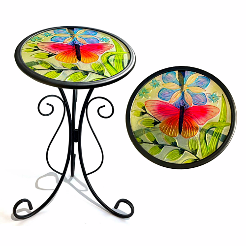 Butterfly painted furniture
