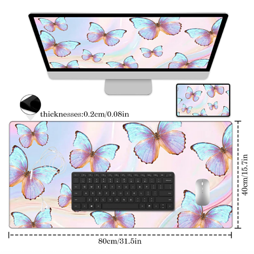 Butterfly laptop pad