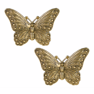 Gold butterfly drawer knobs beauti...