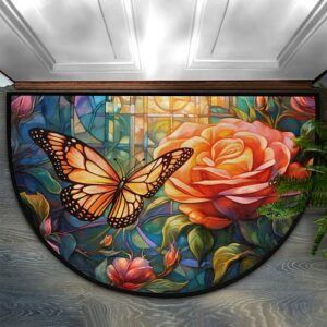 Butterfly front door mats gorgeous...