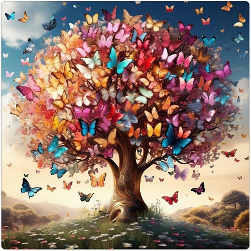 Butterfly decor for house