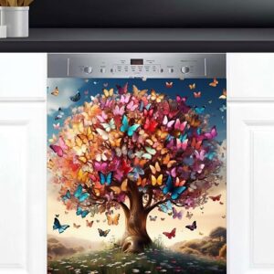 Butterfly decor for house dishwash...