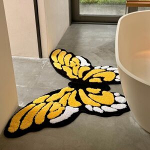Butterfly shaped area rugs in gorg...