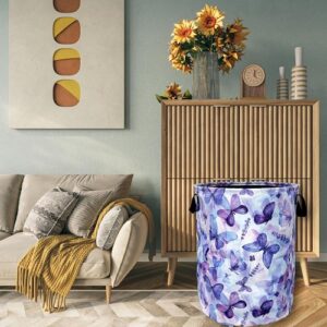 Butterfly laundry basket in beauti...