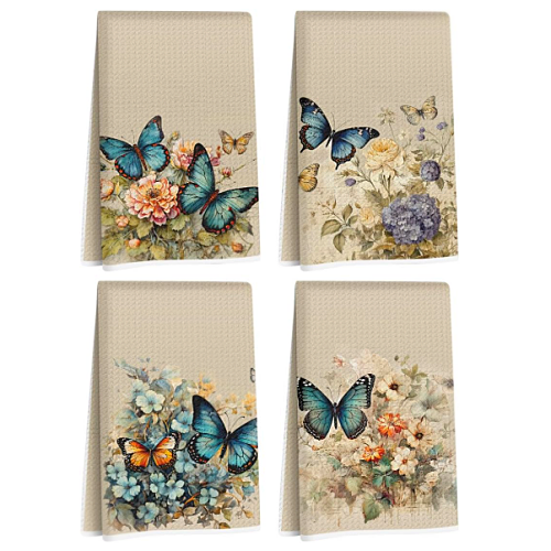 Butterfly towels