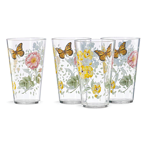 Butterfly glasses drinking