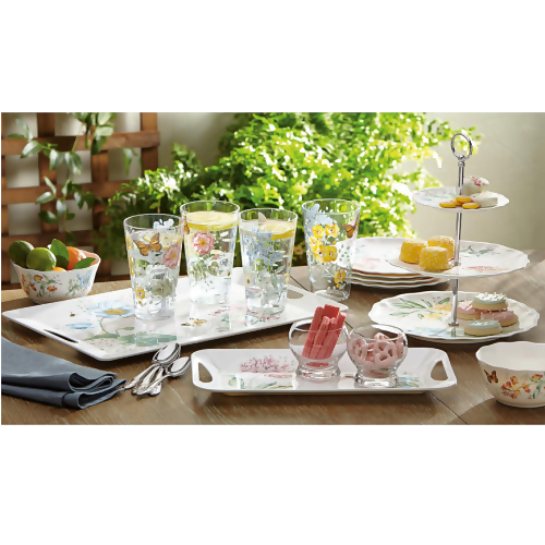 Butterfly glasses drinking