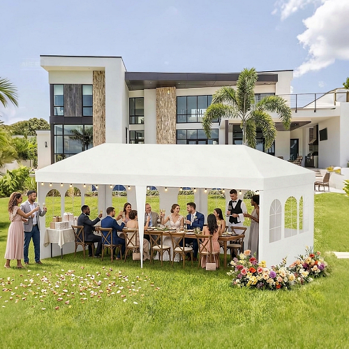 Traditional wedding tent