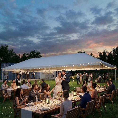 Wedding tent for 100 guests
