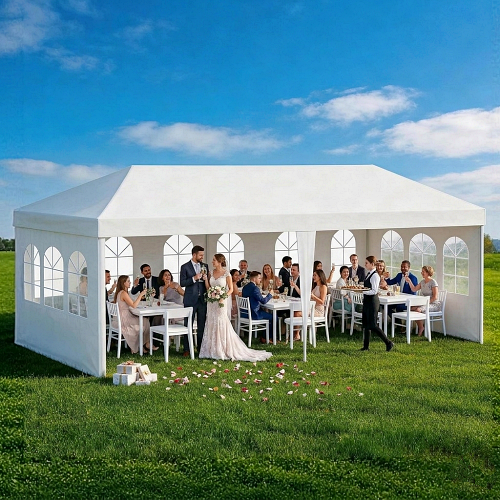 Unique wedding tent