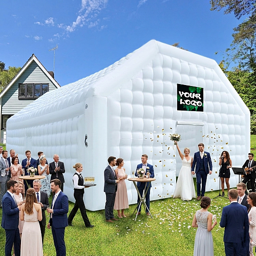Large inflatable wedding tent