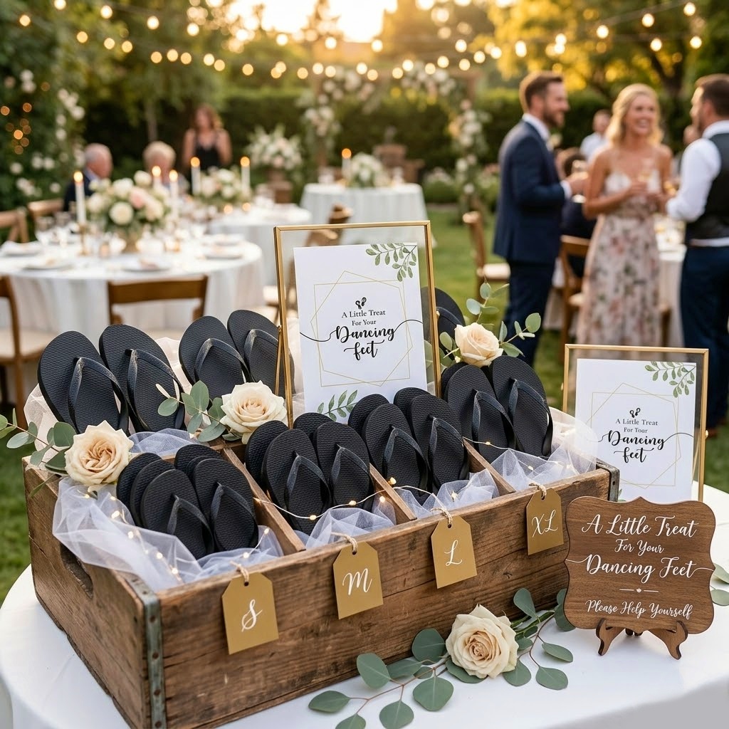 Cheap flip flops in bulk for wedding guests