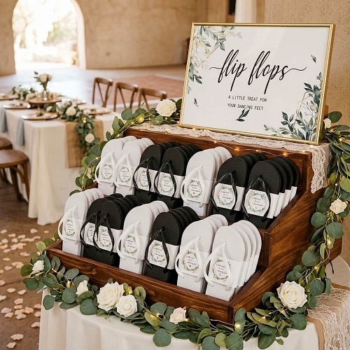 Wedding bulk flip flops