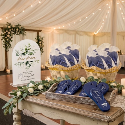 Amazon wedding flip flops