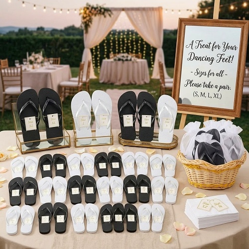 Flip flops wedding bulk