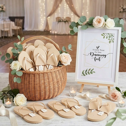 How many flip flops for wedding
