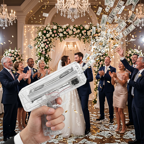 Wedding money gun price