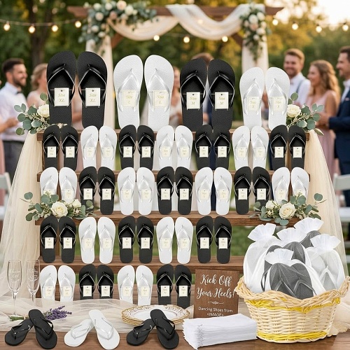 Wedding flip flops bulk cheap