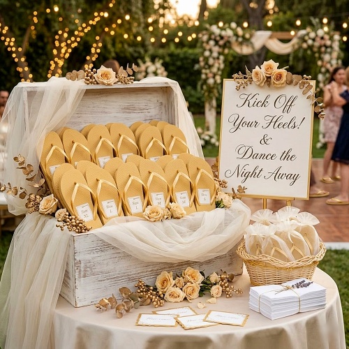 Wedding flip flops bulk buy