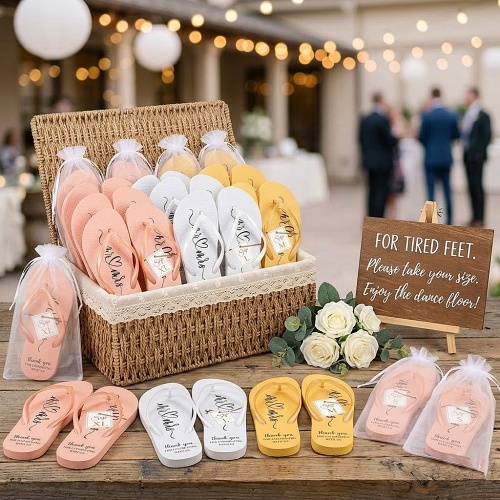 cheap wedding flip flops