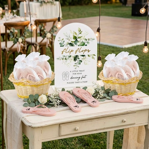 Wedding flip flops bundle
